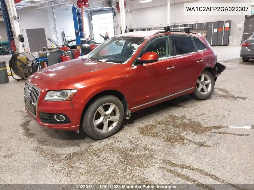 WA1C2AFP2GA022307 2016 Audi Q5