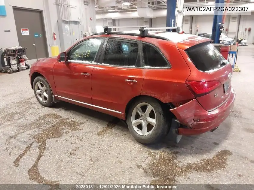 WA1C2AFP2GA022307 2016 Audi Q5