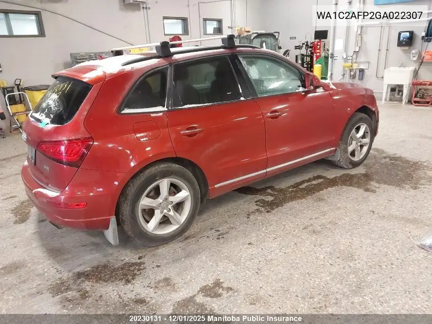 WA1C2AFP2GA022307 2016 Audi Q5