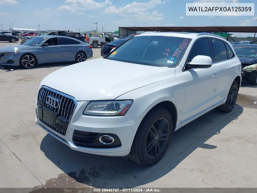 WA1L2AFPXGA125359 2016 Audi Q5 2.0T Premium