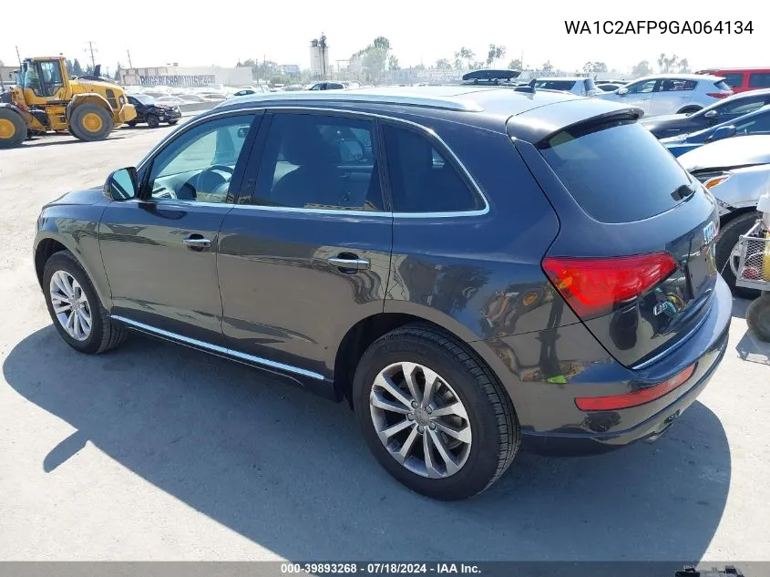 2016 Audi Q5 2.0T Premium VIN: WA1C2AFP9GA064134 Lot: 39893268