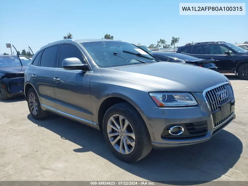 WA1L2AFP8GA100315 2016 Audi Q5 2.0T Premium