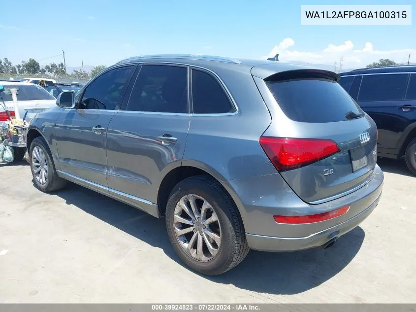 WA1L2AFP8GA100315 2016 Audi Q5 2.0T Premium