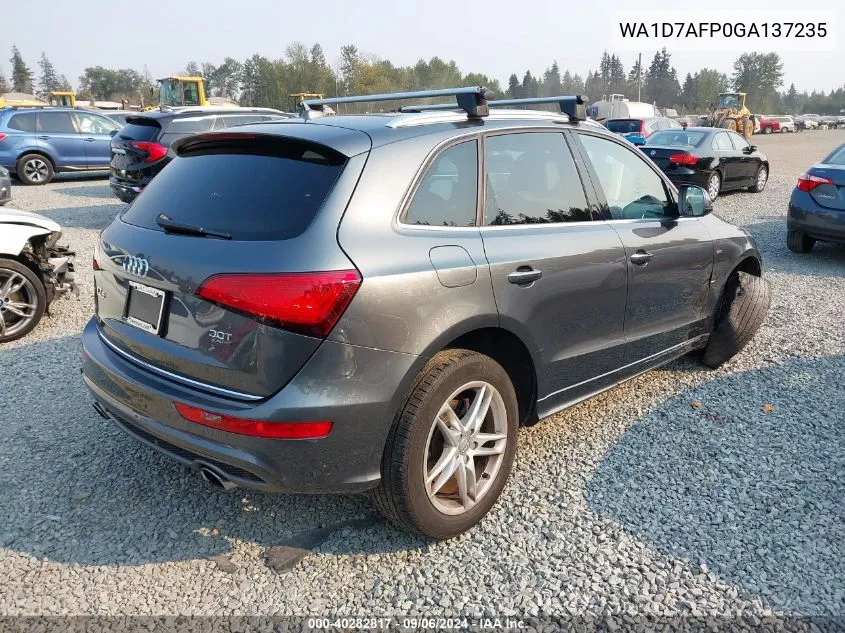 WA1D7AFP0GA137235 2016 Audi Q5 3.0T Premium Plus