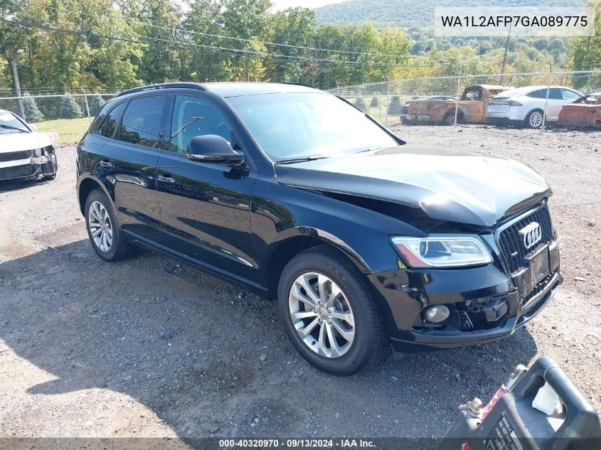 2016 Audi Q5 2.0T Premium VIN: WA1L2AFP7GA089775 Lot: 40320970