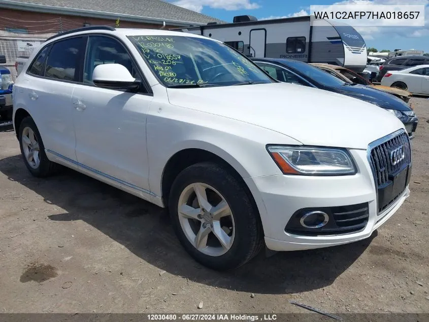 WA1C2AFP7HA018657 2017 Audi Q5