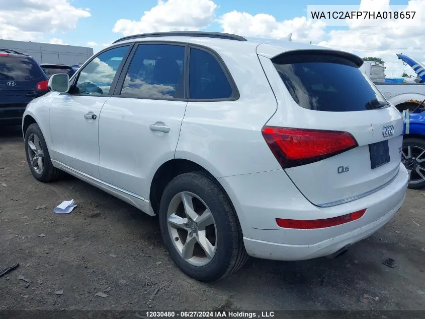 WA1C2AFP7HA018657 2017 Audi Q5