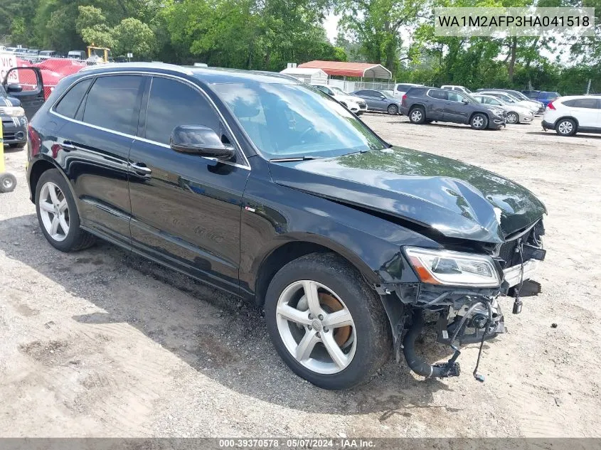 2017 Audi Q5 2.0T Premium VIN: WA1M2AFP3HA041518 Lot: 39370578