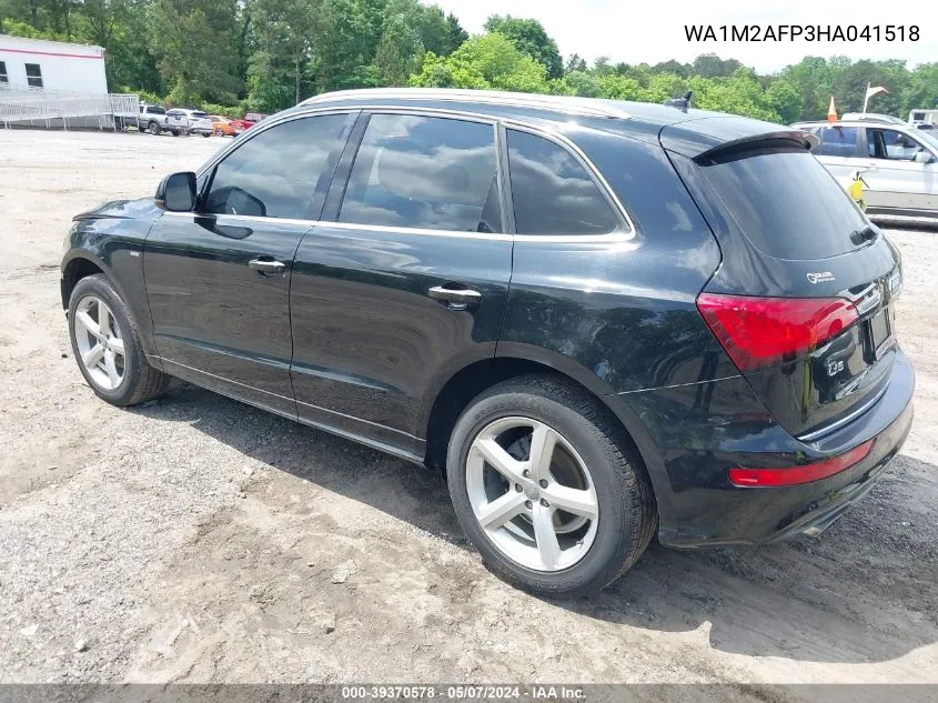 2017 Audi Q5 2.0T Premium VIN: WA1M2AFP3HA041518 Lot: 39370578