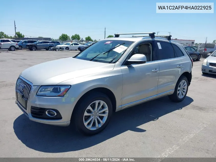 WA1C2AFP4HA022925 2017 Audi Q5 2.0T Premium