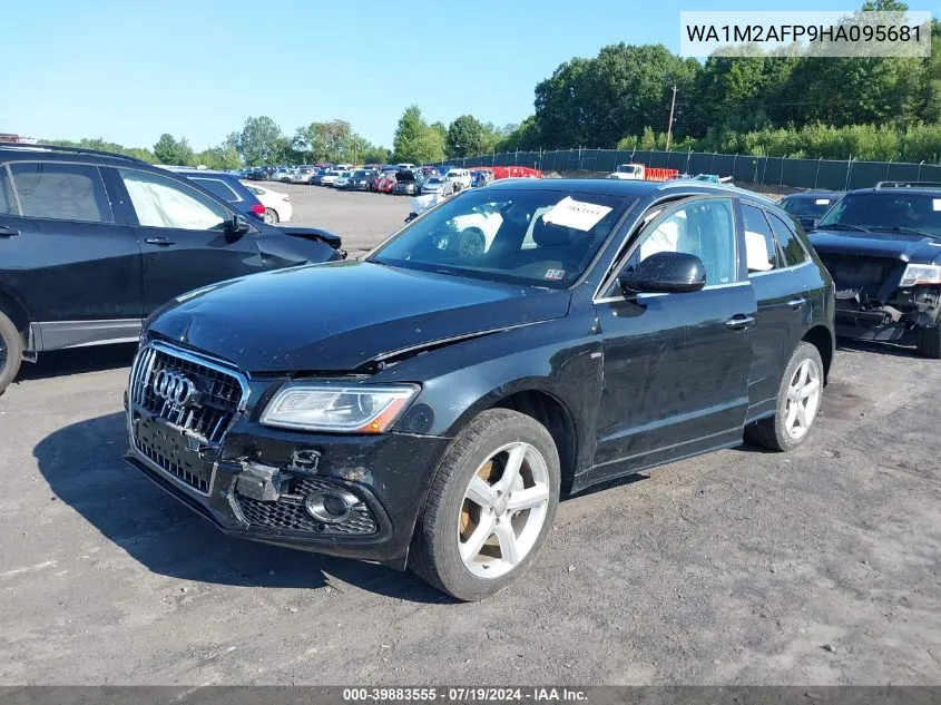 2017 Audi Q5 Premium Plus VIN: WA1M2AFP9HA095681 Lot: 39883555