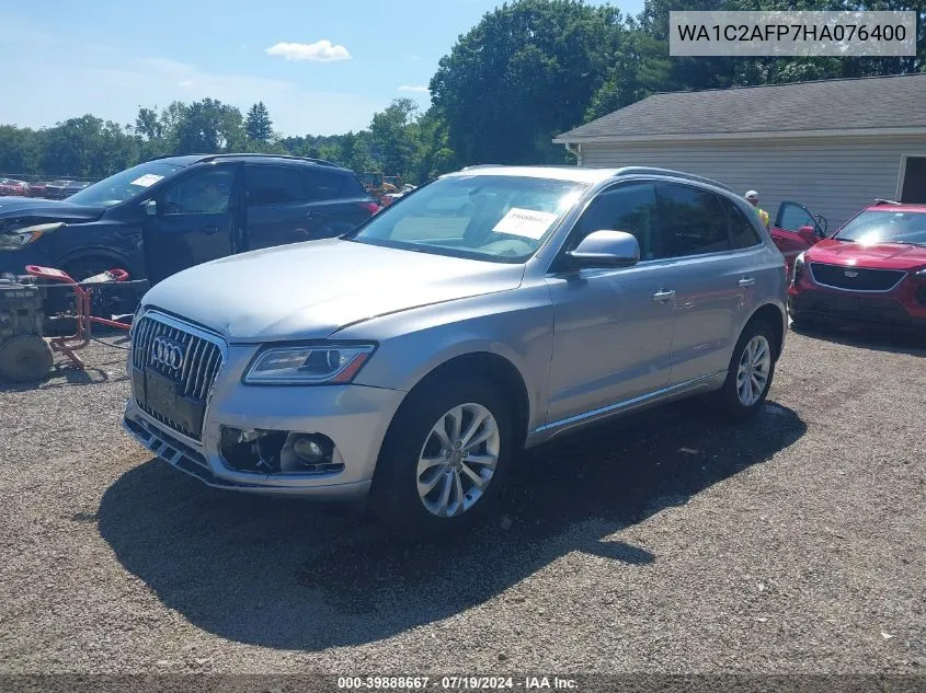 2017 Audi Q5 2.0T Premium VIN: WA1C2AFP7HA076400 Lot: 39888667