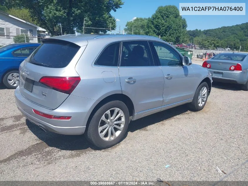 2017 Audi Q5 2.0T Premium VIN: WA1C2AFP7HA076400 Lot: 39888667