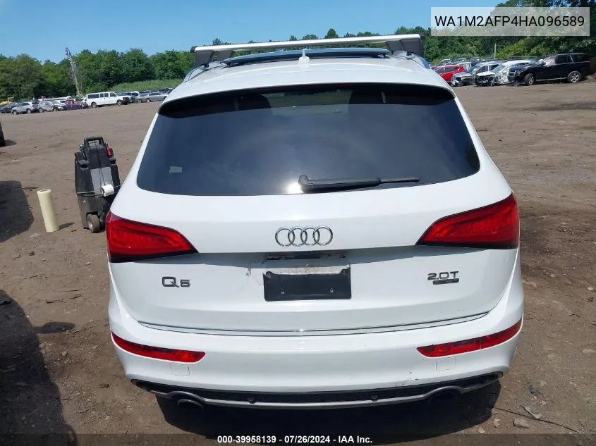 2017 Audi Q5 2.0T Premium VIN: WA1M2AFP4HA096589 Lot: 39958139