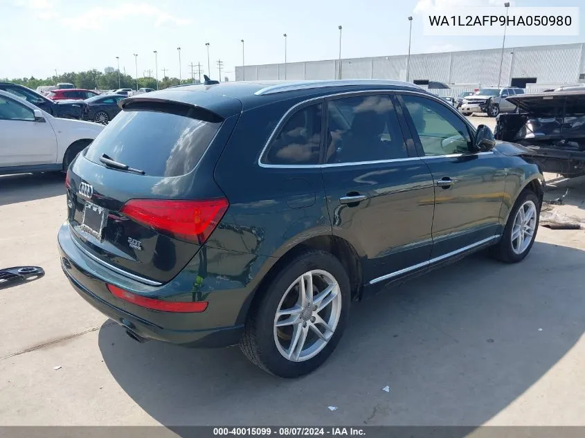 2017 Audi Q5 2.0T Premium VIN: WA1L2AFP9HA050980 Lot: 40015099