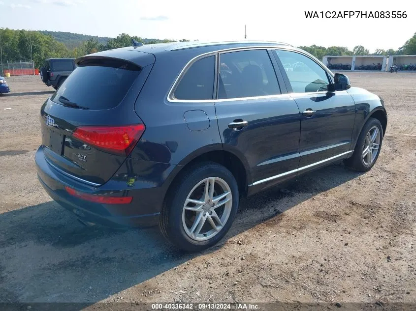 2017 Audi Q5 2.0T Premium VIN: WA1C2AFP7HA083556 Lot: 40336342