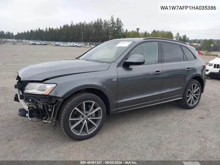 WA1W7AFP1HA035386 2017 Audi Q5 3.0T Premium Plus