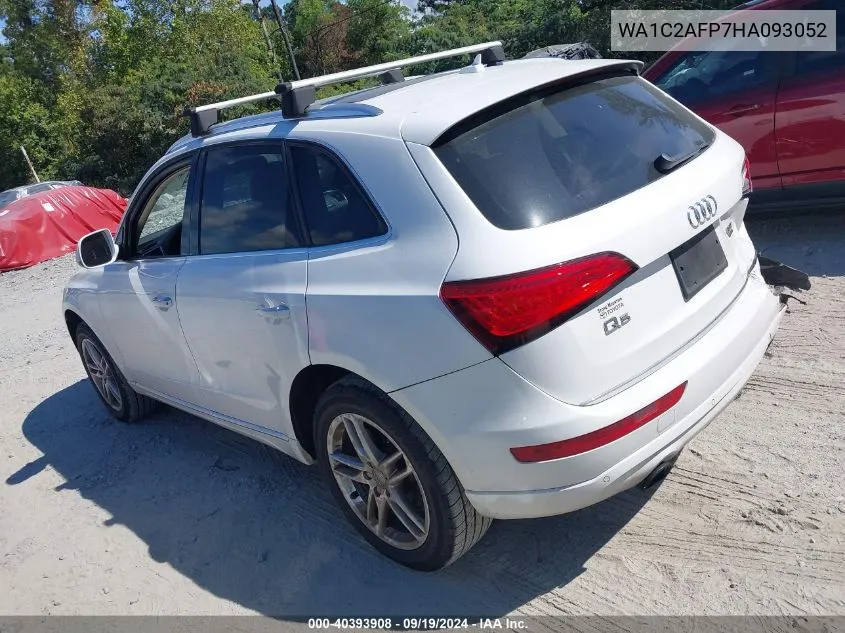 2017 Audi Q5 2.0T Premium VIN: WA1C2AFP7HA093052 Lot: 40393908