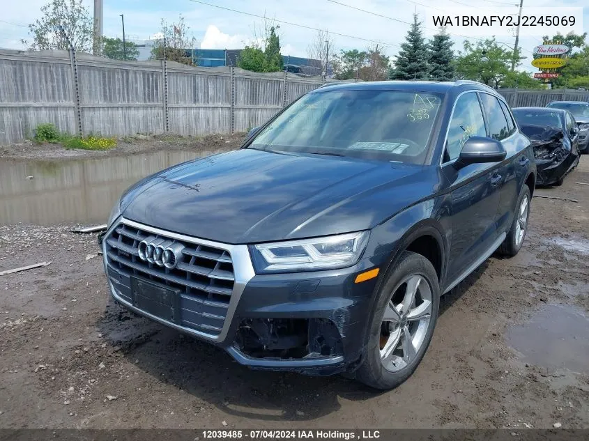 WA1BNAFY2J2245069 2018 Audi Q5