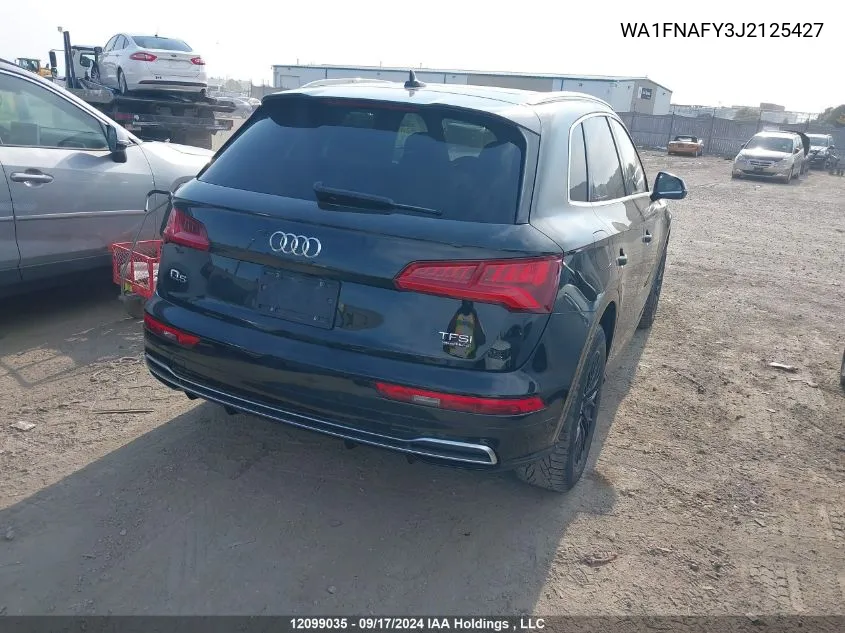 WA1FNAFY3J2125427 2018 Audi Q5