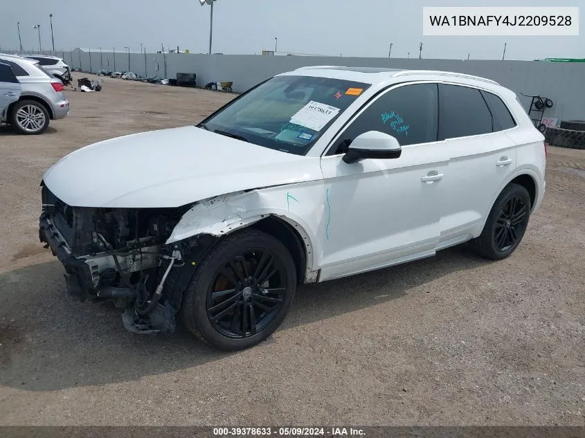 WA1BNAFY4J2209528 2018 Audi Q5 2.0T Premium