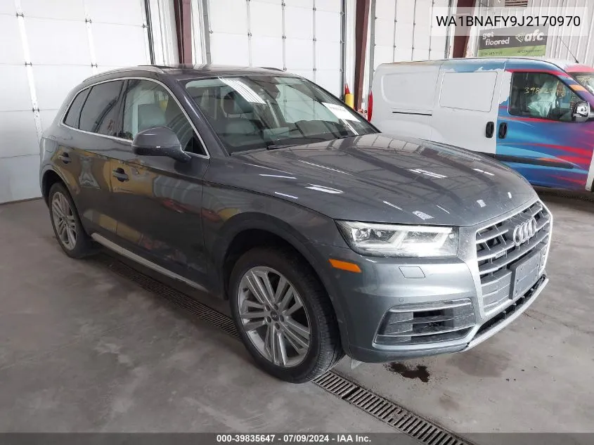 2018 Audi Q5 2.0T Premium/2.0T Tech Premium VIN: WA1BNAFY9J2170970 Lot: 39835647