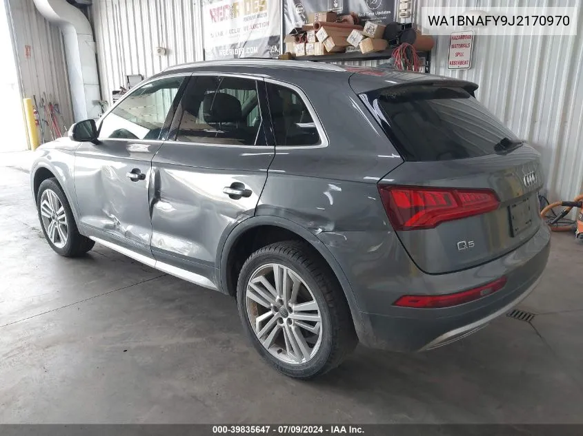 WA1BNAFY9J2170970 2018 Audi Q5 2.0T Premium/2.0T Tech Premium