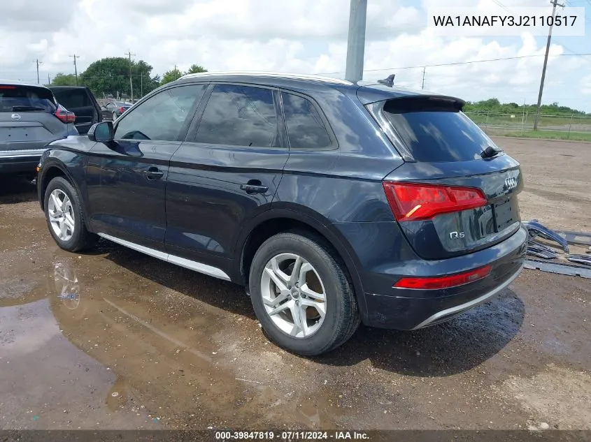 WA1ANAFY3J2110517 2018 Audi Q5 2.0T Premium/2.0T Tech Premium