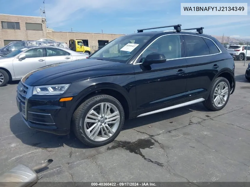 WA1BNAFY1J2134349 2018 Audi Q5 2.0T Premium/2.0T Tech Premium