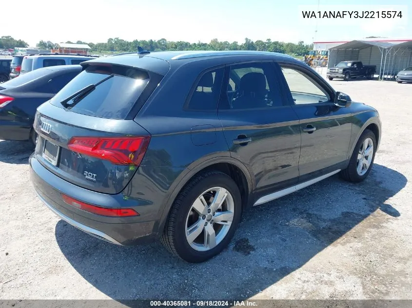 WA1ANAFY3J2215574 2018 Audi Q5 2.0T Premium/2.0T Tech Premium