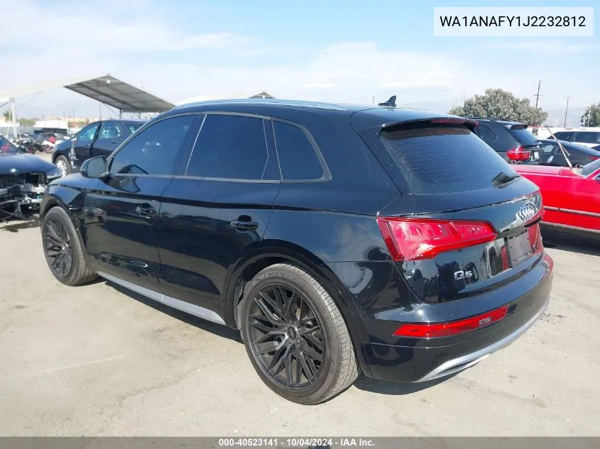 WA1ANAFY1J2232812 2018 Audi Q5 2.0T Tech Premium