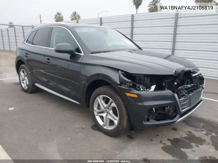 WA1BNAFY4J2106819 2018 Audi Q5 2.0T Premium/2.0T Tech Premium
