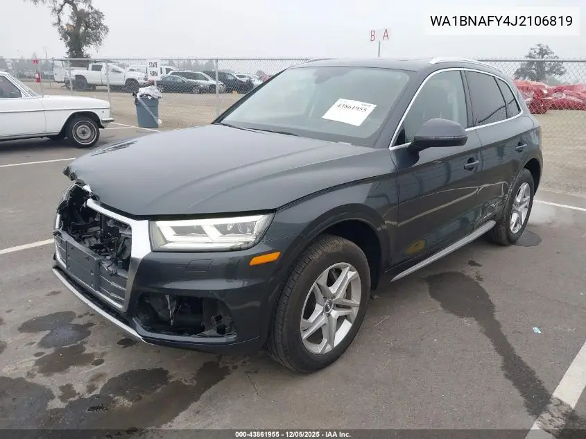 WA1BNAFY4J2106819 2018 Audi Q5 2.0T Premium/2.0T Tech Premium