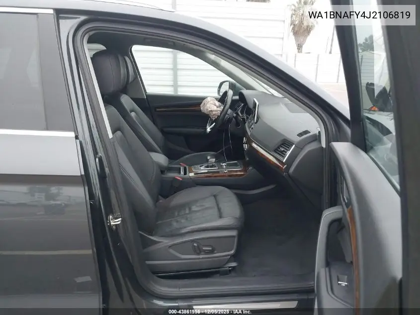 WA1BNAFY4J2106819 2018 Audi Q5 2.0T Premium/2.0T Tech Premium