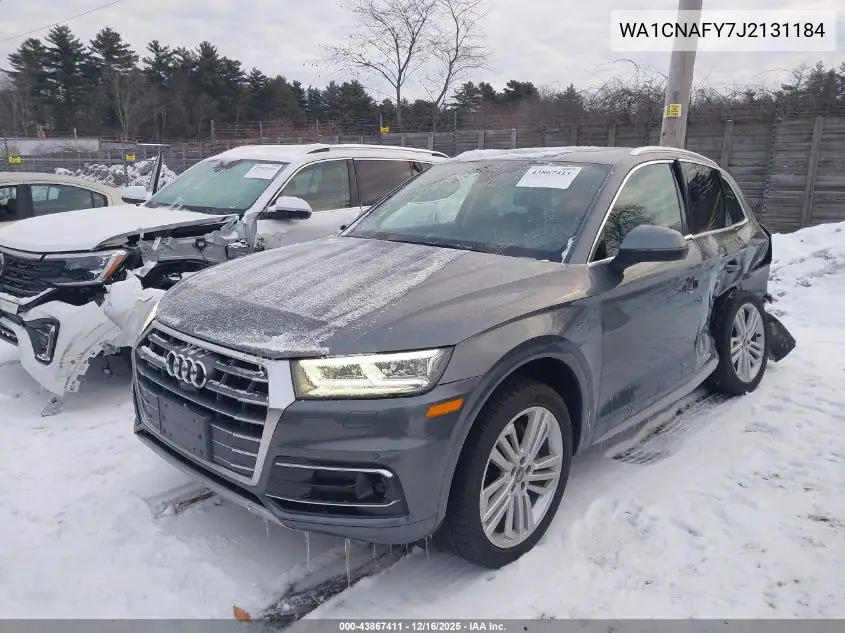 WA1CNAFY7J2131184 2018 Audi Q5 2.0T Premium/2.0T Tech Premium