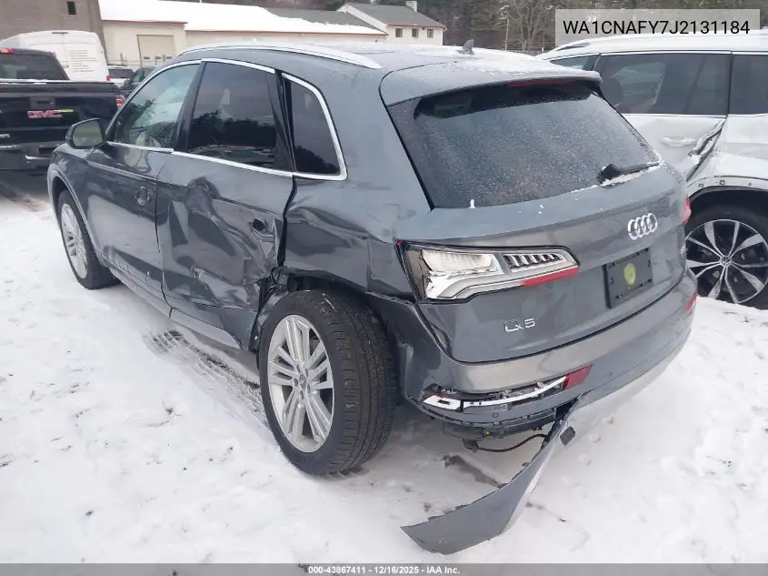 WA1CNAFY7J2131184 2018 Audi Q5 2.0T Premium/2.0T Tech Premium