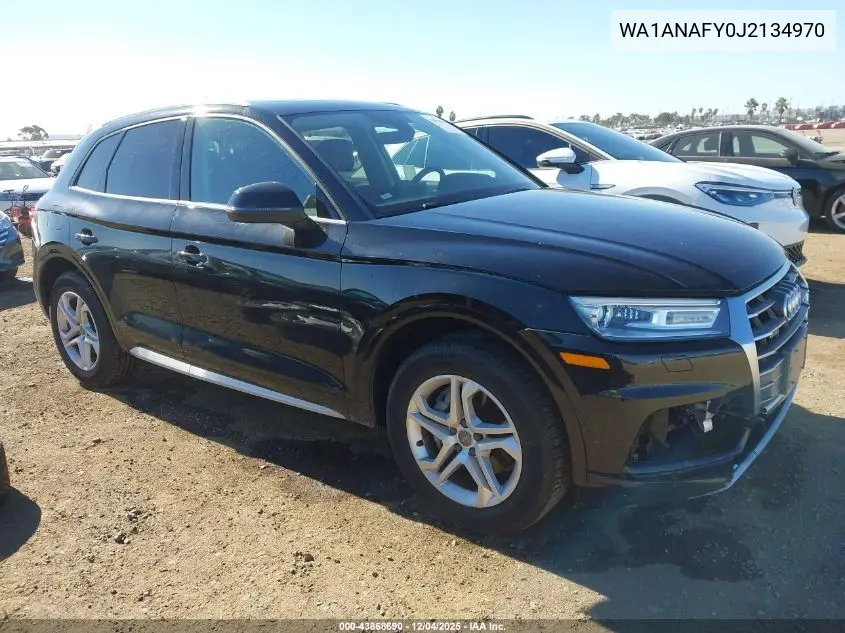 WA1ANAFY0J2134970 2018 Audi Q5 2.0T Premium/2.0T Tech Premium