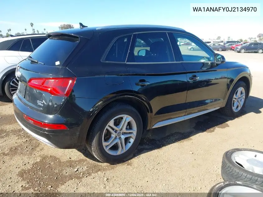 WA1ANAFY0J2134970 2018 Audi Q5 2.0T Premium/2.0T Tech Premium