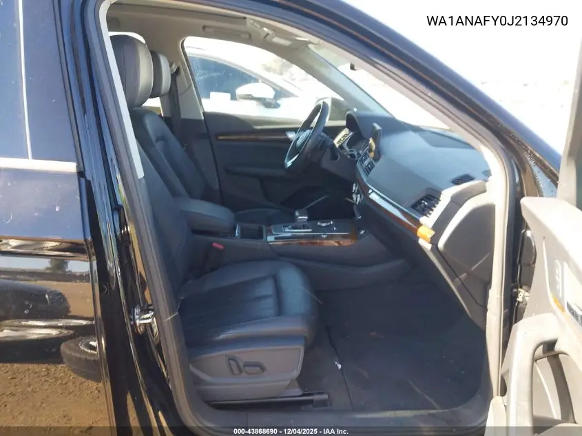 WA1ANAFY0J2134970 2018 Audi Q5 2.0T Premium/2.0T Tech Premium