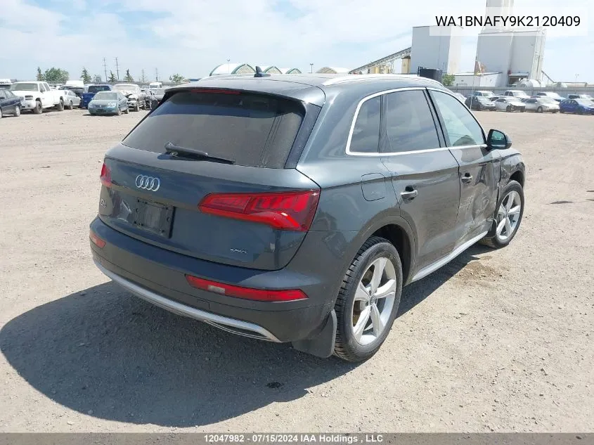 WA1BNAFY9K2120409 2019 Audi Q5