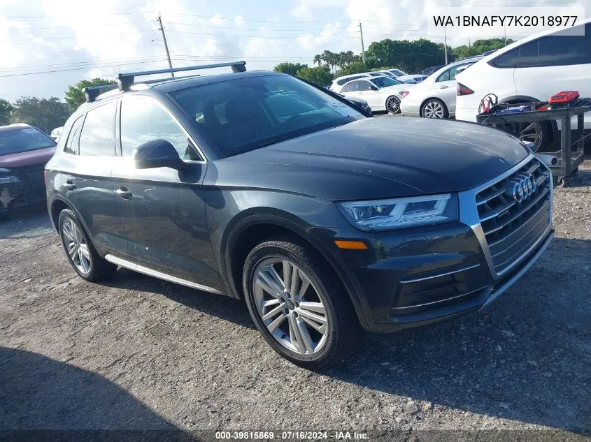 WA1BNAFY7K2018977 2019 Audi Q5 Premium Plus