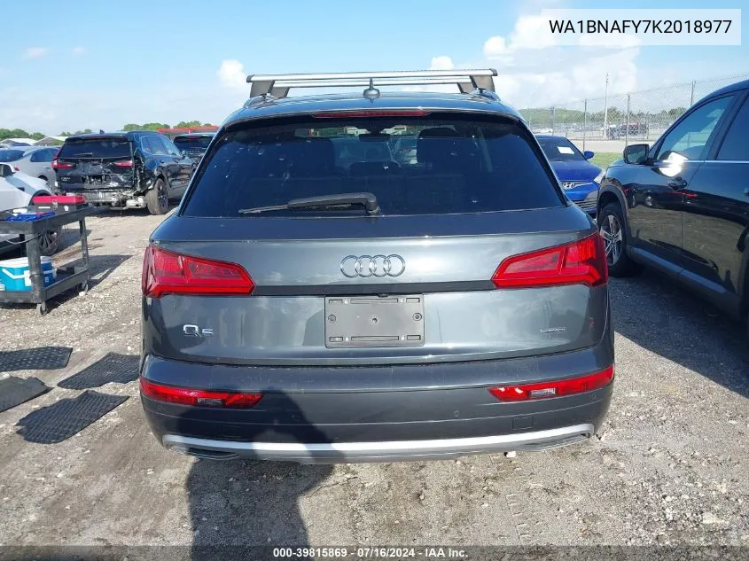 WA1BNAFY7K2018977 2019 Audi Q5 Premium Plus