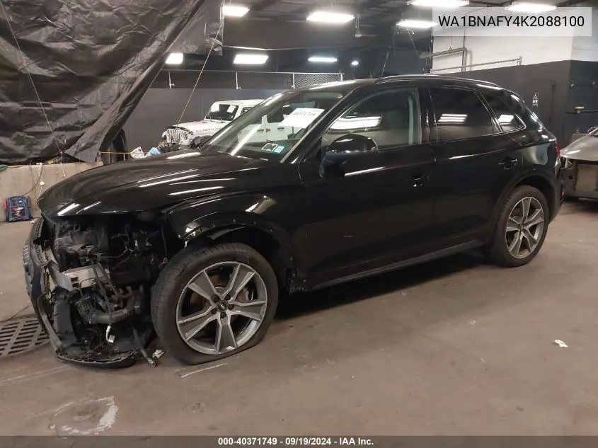 WA1BNAFY4K2088100 2019 Audi Q5 45 Premium