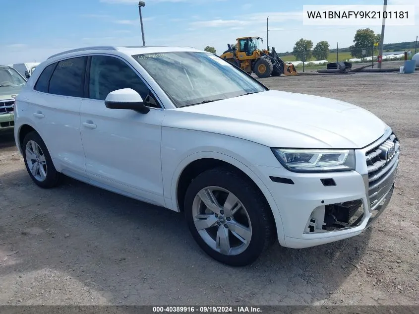 WA1BNAFY9K2101181 2019 Audi Q5 45 Premium