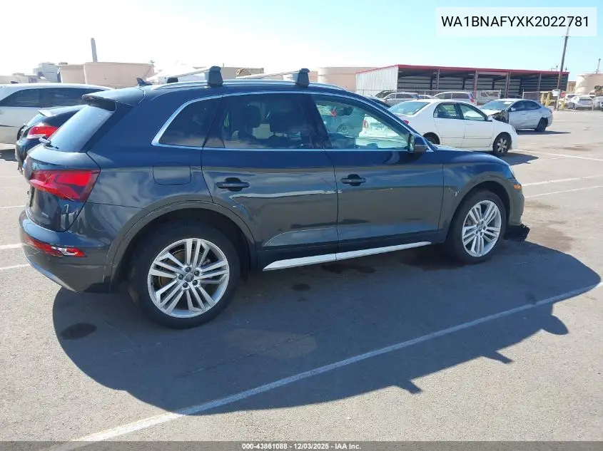 WA1BNAFYXK2022781 2019 Audi Q5 45 Premium