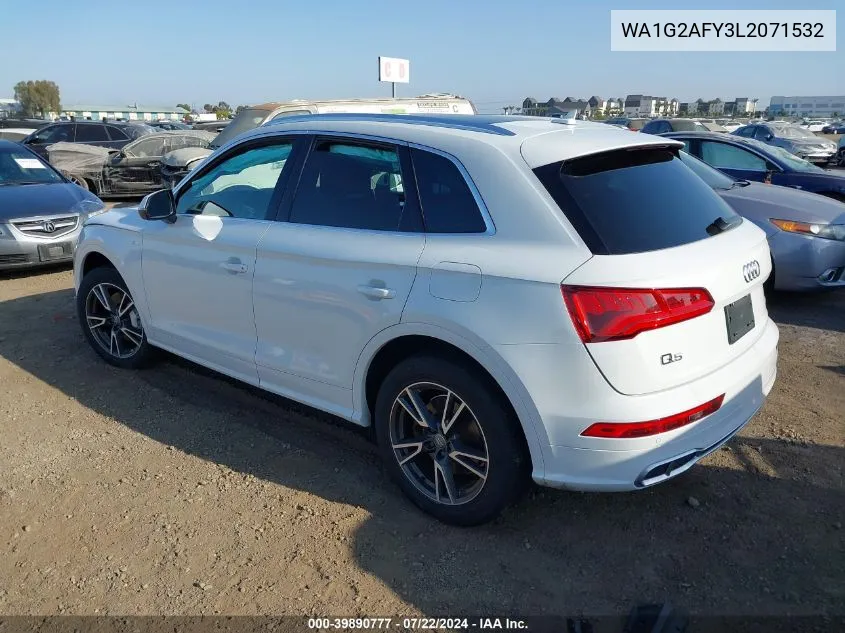 WA1G2AFY3L2071532 2020 Audi Q5 Premium 55 Tfsi E Quattro S Tronic