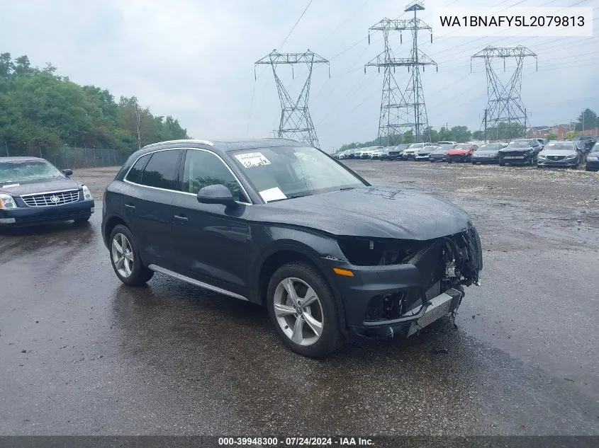 2020 Audi Q5 Premium Plus 45 Tfsi Quattro S Tronic VIN: WA1BNAFY5L2079813 Lot: 39948300