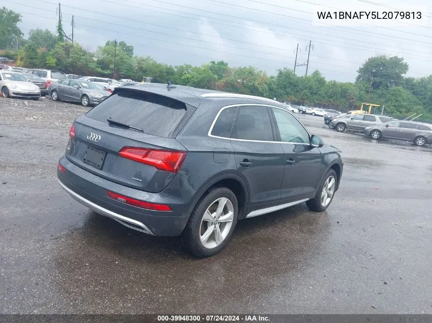 2020 Audi Q5 Premium Plus 45 Tfsi Quattro S Tronic VIN: WA1BNAFY5L2079813 Lot: 39948300