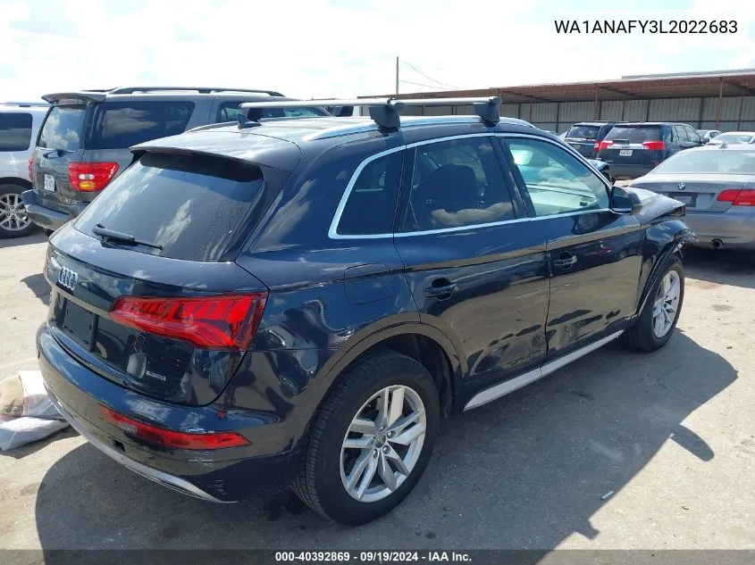 WA1ANAFY3L2022683 2020 Audi Q5 Premium 45 Tfsi Quattro S Tronic/Titanium Premium 45 Tfsi Quattro S Tronic