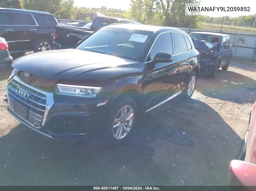 WA1ANAFY9L2059852 2020 Audi Q5 Premium 45 Tfsi Quattro S Tronic/Titanium Premium 45 Tfsi Quattro S Tronic